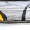 Furniture of America RG5188S Sivas - Area Rug - Charcoal Yellow Fabric