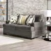 Furniture of America SM3080-LV Taliyah - Loveseat - Gray / Brown / Yellow