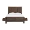 Intercon TR-BR-3665QS-DWS-C Intercon TR-BR-3665QS-DWS-C Transitions - Queen Storage Bed - Driftwood / Sable