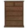 Coaster Fine Furniture 460595WAL Sumerlin - 6-Drawer Bedroom Chest Of Drawers - Medium Brown