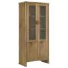 Coaster Fine Furniture 193616 Adina - Tall Display Cabinet - Distressed Light Brown