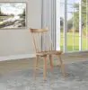 Coaster Fine Furniture 108546NAT Middleton - Solid Wood Dining Side Chair Brown (Set of 2) - Natural