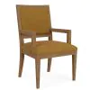 Riverside Furniture 51858 Halbrooke - Upholstered Back Arm Chair (Set of 2) - Light Brown