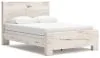 Benchcraft® B2310B2 Benchcraft® B2310B2 Lawroy - Queen Panel Bed - Light Natural