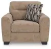 Benchcraft® 3130423 Olten - Chair And A Half - Mocha