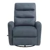 New Classic U2518-14-FBL New Classic U2518-14-FBL Takami - Swivel Recliner - Blue Poly