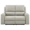 Coaster Fine Furniture 603435PPP Brickston - Triple Power Reclining Loveseat - Gray