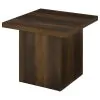Coaster Fine Furniture 710887 Devar - Square Engineered Wood Side End Table - Dark Pine