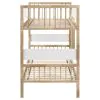 Coaster Fine Furniture 461171B2 Dakota - Guard Rails, Side Rails, Ladder & Slats, Box 2 of 2 - Natural