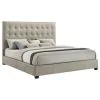 Coaster Fine Furniture 315911TANKEB1 Medley - King Headboard & Slats, Box 1 of 2 - Tan
