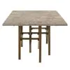 ACME DN07060 Oleia - Dining Table With Engineered Marble - Natural Marble & Walnut