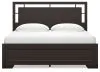 Ashley Furniture B441B8 Ashley Furniture B441B8 Covetown - King Panel Bed - Dark Brown