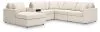 Ashley Furniture 92103S50 Ashley Furniture 92103S50 Modmax - 6-Piece Sectional With Audio System, Laf Corner Chaise And Raf Corner Chair - Oyster