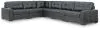Ashley Furniture 99503S5 Ashley Furniture 99503S5 Brindley Pier - 6-Piece Sectional - Fog