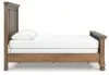 Ashley Furniture PCB779B2 Ashley Furniture PCB779B2 Feddinger - Queen Panel Bed - Medium Brown