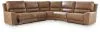 Ashley Furniture PCU62606S8 Ashley Furniture PCU62606S8 DeepWakes - 5-Piece Power Reclining Sectional - Caramel