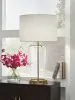 Ashley Furniture L430954 Gizeh - Glass Table Lamp - Clear / Gold Finish