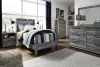 Ashley Furniture B221B20 Ashley Furniture B221B20 Baystorm - Twin Panel Bed - Gray