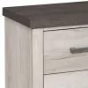Samuel Lawrence Furniture S466-050 Riverwood - Nightstand With Usb Port - Gray