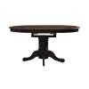 Liberty Furniture 186B-CD-PED Carolina Crossing - Pedestal Table - Black / Antique Honey