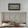 Liberty Furniture 361W-BR13 Liberty Furniture 361W-BR13 Big Valley - Queen Mansion Headboard - Whitestone