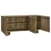 Coaster Fine Furniture 130515 Tyler - 3 Door Solid Wood Sideboard Buffet Cabinet - Mango Brown