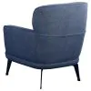 Coaster Fine Furniture 903083 Andrea - Upholstered Crecent Arm Accent Chair - Blue