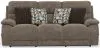 Jackson Furniture Industries 762821-1963/19-2940/49 Joya - Zero Gravity Power Reclining Sofa With Power Adjustable Headrest And CR3 Heat/Massage/Lumbar - Mushroom