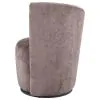 Coaster Fine Furniture 907528 Nueva - Upholstered Swivel Chair Curved Backrest - Blush