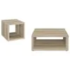 Coaster Fine Furniture 710518-S2 Frisco - 2 Piece Coffee And End Table Set - Distressed Pine