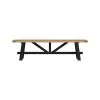 Intercon HD-CH-1568B-RWR-C Hendricks - Dining Bench - Rustic Wheat / Raven