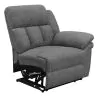 CoasterEssence 609540RR Bahrain - Upholstered RAF Recliner - Charcoal