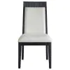 Coaster Fine Furniture 108233 Brookmead - Dining Side Chair (Set of 2) - Ivory / Black