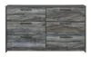 Ashley Furniture B221-31 Baystorm - Six Smooth Drawer Dresser - Gray
