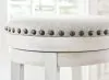 Ashley Furniture D546/32/324(4) Valebeck - 5 Pc. - Counter Table With Wine Rack, 4 Swivel Stools - White / Brown