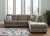 Ashley Furniture 31005S2 Ashley Furniture 31005S2 Mahoney - 2-Piece Sectional With Raf Corner Chaise - Chocolate
