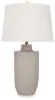 Ashley Furniture L100794 Cylener - Ceramic Table Lamp - Off White