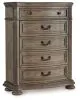 Ashley Furniture B944-46 Ardenfield - Five Drawer Chest - Light Brown