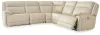 Ashley Furniture U13001S2 Ashley Furniture U13001S2 Double Deal - 5-Piece Power Reclining Sectional - Almond
