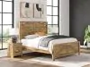 Ashley Furniture PCB1580B6 Ashley Furniture PCB1580B6 Maystonna - King Crossbuck Panel Bed - Brown