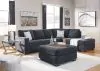 Ashley Furniture 87213S3 Altari - Right Arm Facing Corner Chaise With Sleeper 2 Pc Sectional - Slate
