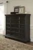 Pulaski Furniture P012127 Caldwell - 17 Drawer Master Chest - Deep Brown
