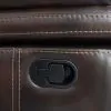 New Classic U6023-13-BRN New Classic U6023-13-BRN Kellen - Glider Recliner - Brown