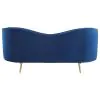 CoasterEssence 506862 Sophia - Upholstered Channel Tufted Loveseat - Blue