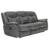CoasterEveryday 650354-S2 Conrad - 2 Piece Upholstered Padded Arm Motion Sofa Set - Gray