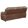 Coaster Fine Furniture 508281-S2 Ellington - 2 Piece Upholstered Padded Arm Sofa Set - Dark Brown