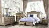 Furniture of America CM7613EK-BED Belgrade I - King Bed - Rustic Natural Tone