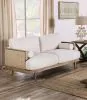 Furniture of America CM9981-LV Alesund - Loveseat - Beige / Light Oak