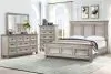 New Classic 00-2114-14C New Classic 00-2114-14C Mariana - 6/6 Eastern King 4 Piece Bedroom Set (Bed & Dresser & Mirror & Chest) - Gray