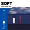 Tempur Sealy 53200140 Tempur Sealy 53200140 Posturepedic Elite - Albany II Euro Pillow Top Soft Mattress - Full